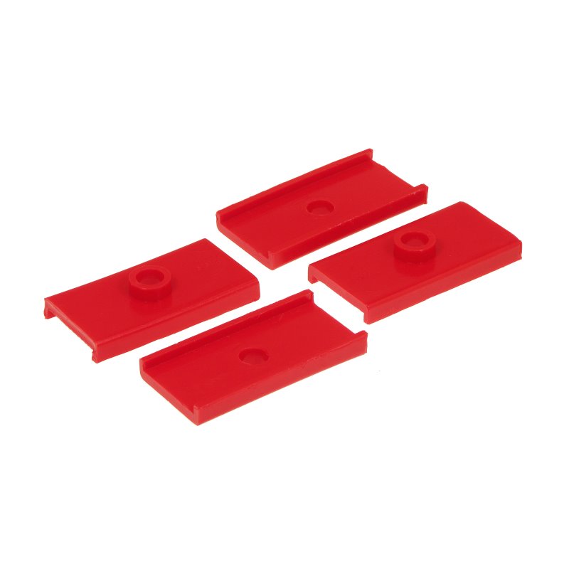 Prothane MG Leaf Spring Pad Kit - Red