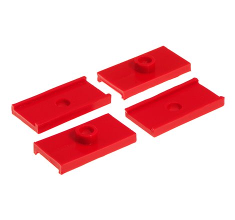 Prothane 62-74 MG Midget Leaf Spring Pad Kit - Red