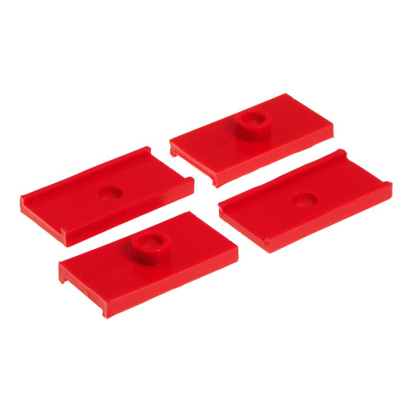 Prothane 62-74 MG Midget Leaf Spring Pad Kit - Red