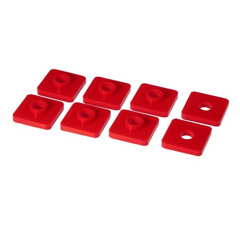 Prothane 74.5-80 MG MGB Front Crossmember Mounts - Red