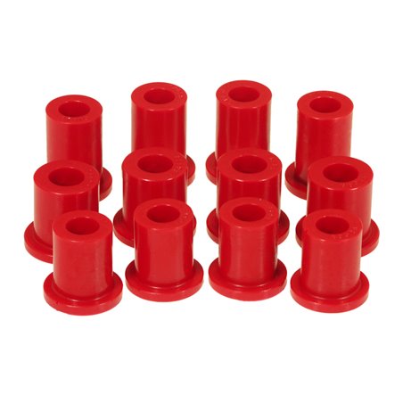 Prothane 79-93 Datsun D50 2wd Spring & Shackle Bushings - Red