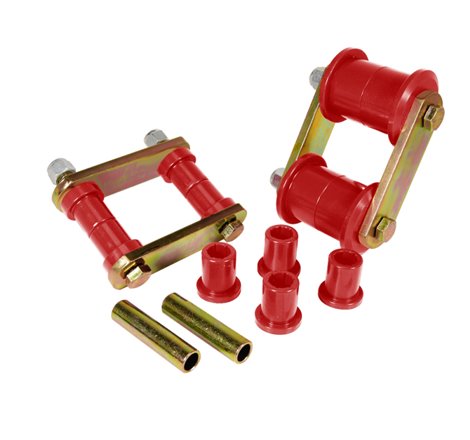 Prothane 60-74 Chrysler B & E Body HD Spring & Shackles Bushings - Red