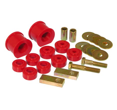 Prothane 76-89 Chrysler Front Sway Bar Bushings - 1in - Red