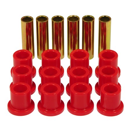 Prothane 57-72 Ford F100/F150 Rear Spring & Shackle Bushings - Red