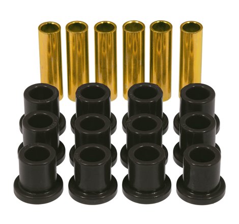 Prothane 57-72 Ford F100/F150 Rear Spring & Shackle Bushings - Black