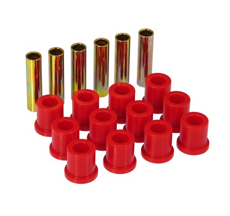 Prothane 73-79 Ford F100 Rear Spring Bushings - Red