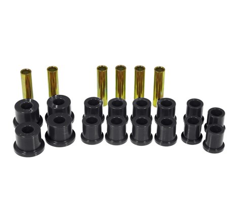 Prothane 86-08 Ford Ranger Spring & Shackle Bushings - Black