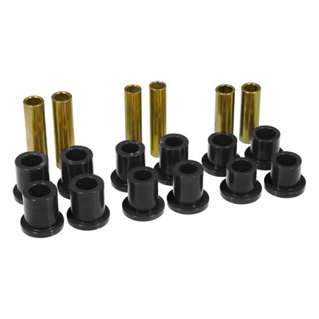 Prothane 73-79 Ford F350 2wd Rear Leaf Spring Bushings - Black