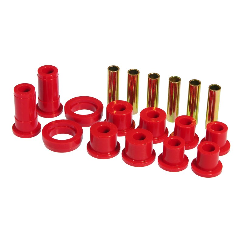 Prothane 91-94 Ford Explorer 2/4wd Rear Spring & Shackle Bushings - Red