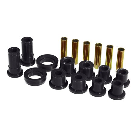 Prothane 91-94 Ford Explorer 2/4wd Rear Spring & Shackle Bushings - Black