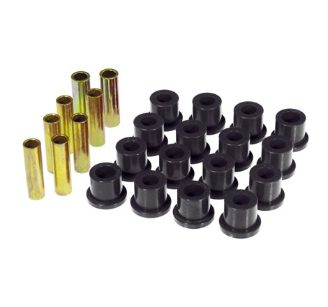 Prothane 68-72 Ford F250 2wd Rear Spring & Shackle Bushings - Black