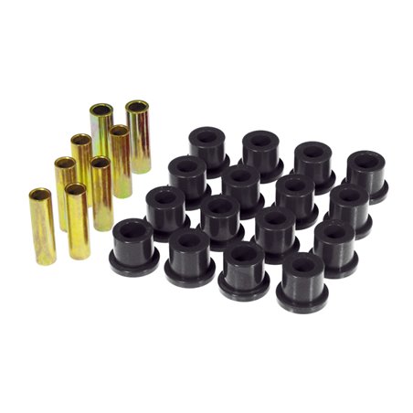 Prothane 68-72 Ford F250 2wd Rear Spring & Shackle Bushings - Black