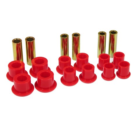 Prothane 97-04 Ford F150/250 2/4wd Rear Leaf Spring Bushings - Red