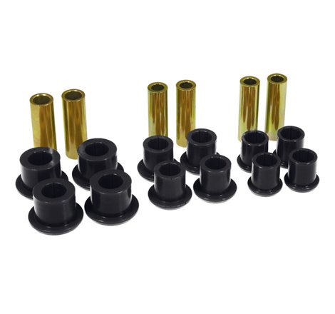 Prothane 97-04 Ford F150/250 2/4wd Rear Leaf Spring Bushings - Black