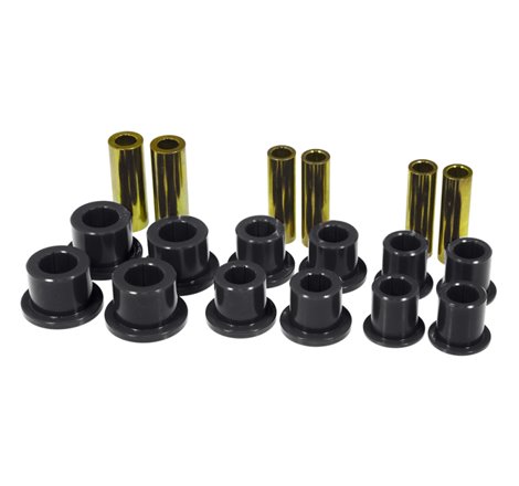 Prothane 99-04 Ford F250/350 SD 2/4wd Front Leaf Spring Bushings - Black