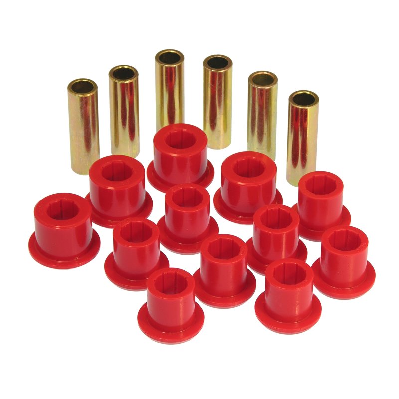 Prothane 98-08 Ford Ranger Rear Leaf Spring Bushings - Red