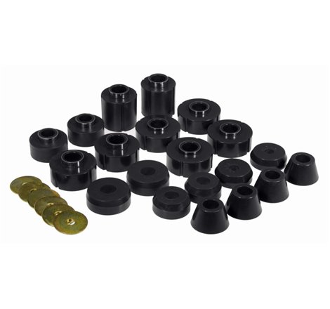 Prothane 80-96 Ford F100/350 2/4wd Body Mount - Black