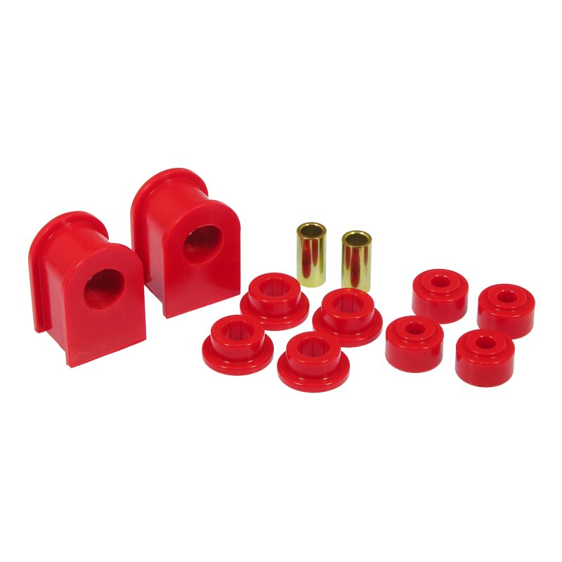 Prothane 75-98 Ford Truck S/B & E/L Bush - 1in (for 2.5in Frames / Stud to Eye End Links) - Red