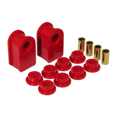 Prothane 70-98 Ford Truck S/B & E/L Bush - 1in (for 3.5in Frames / Eye to Eye End Links) - Red