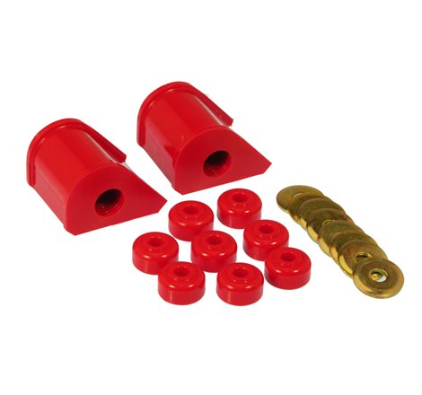 Prothane 86-95 Ford Taurus Rear Sway Bar Bushings - 20mm - Red