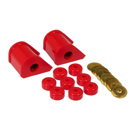 Prothane 86-95 Ford Taurus Rear Sway Bar Bushings - 20mm - Red