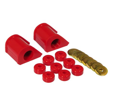 Prothane 86-95 Ford Taurus Rear Sway Bar Bushings - 1 1/8in - Red