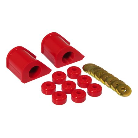 Prothane 86-95 Ford Taurus Rear Sway Bar Bushings - 1 1/8in - Red