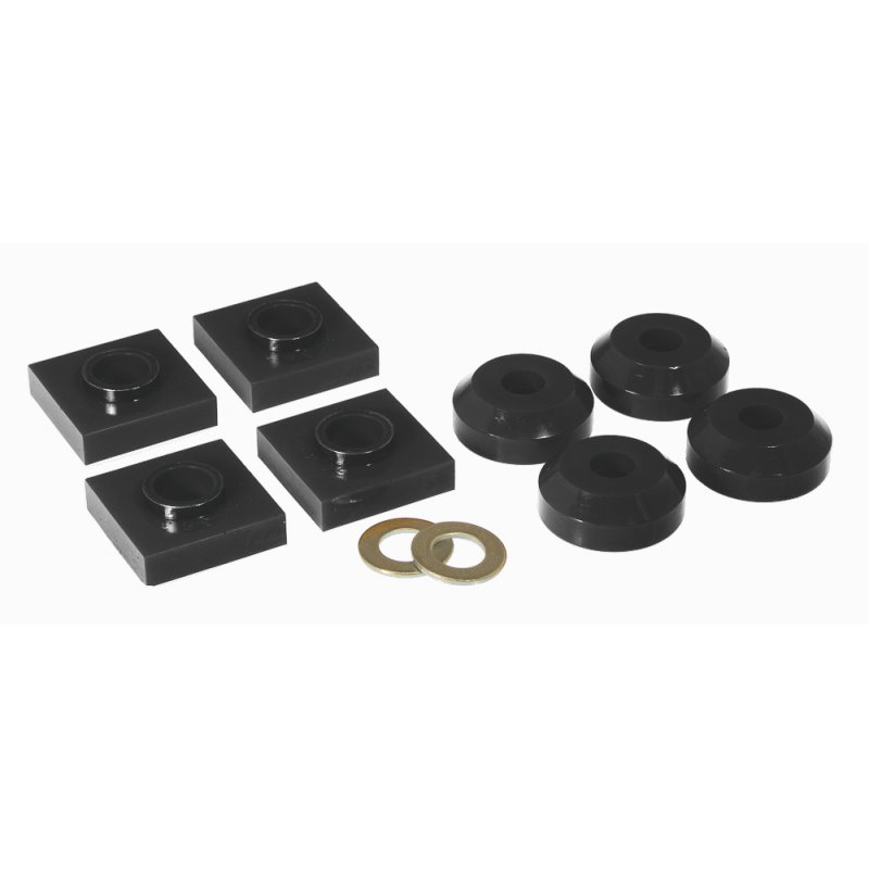 Prothane 76 & Earlier Ford F150/250 Transfer Case Mounts - Black