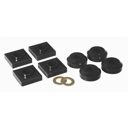 Prothane 76 & Earlier Ford F150/250 Transfer Case Mounts - Black