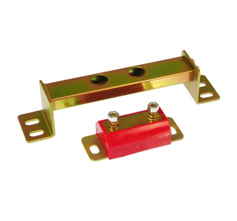 Prothane 99-04 Ford Mustang Trans Mount & Crossmember Kit - Red