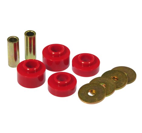 Prothane 99-04 Ford Cobra IRS Front Diff Bushings - Red