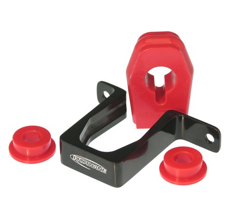 Prothane Ford Mustang Shifter Bushings w/ Billet Bracket - Red