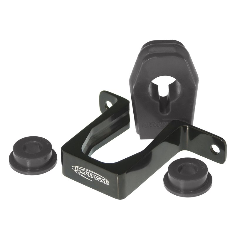 Prothane Ford Mustang Shifter Bushings w/ Billet Bracket - Black