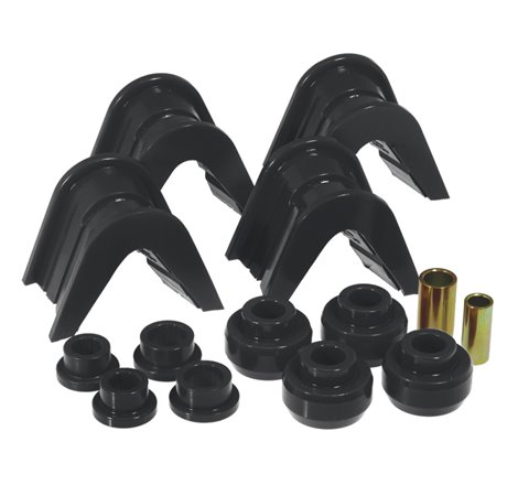 Prothane 66-79 Ford Trucks 14-Piece Bushing Set - 4deg Offset - Black