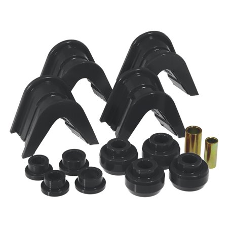 Prothane 66-79 Ford Trucks 14-Piece Bushing Set - 4deg Offset - Black