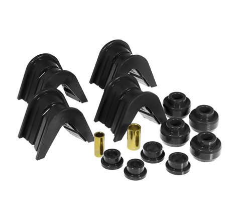 Prothane 66-79 Ford Trucks 14-Piece Bushing Set - 7deg Offset - Black