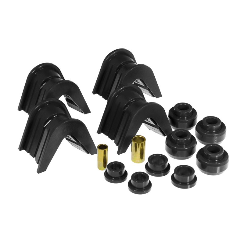 Prothane 66-79 Ford Trucks 14-Piece Bushing Set - 7deg Offset - Black