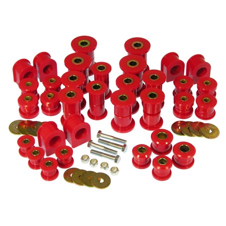 Prothane 99-04 Ford F250 SD 4wd Total Kit - Red