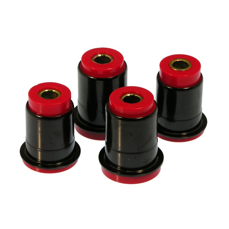 Prothane 79-93 Ford Mustang Front Control Arm Bushings w/ Shell - Red