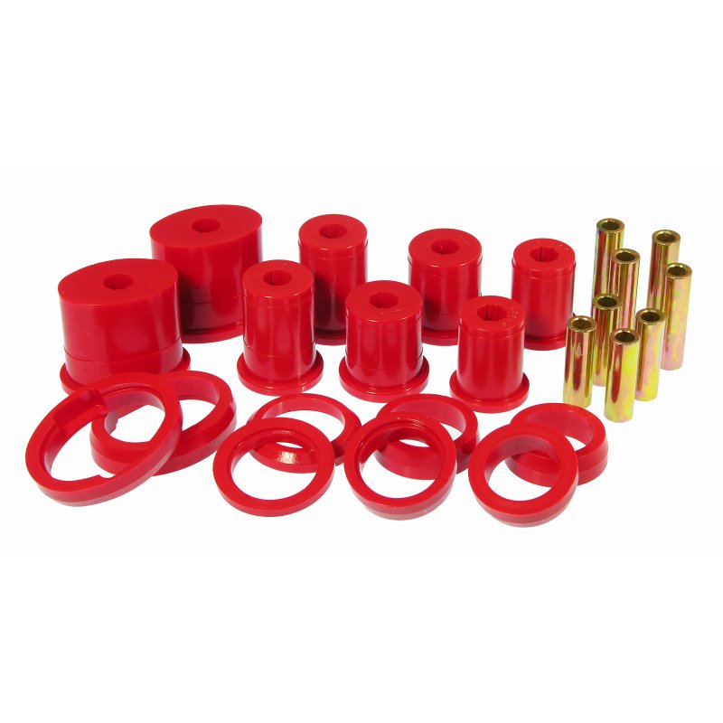 Prothane 79-98 Ford Mustang Rear Lower Oval Control Arm Bushings - Red