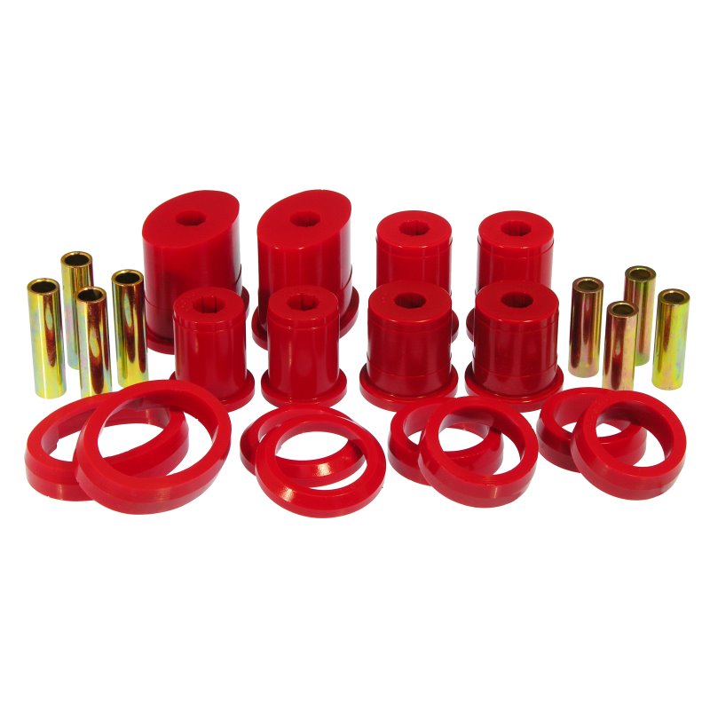 Prothane 99-04 Ford Mustang Rear Lower Oval Control Arm Bushings - Red