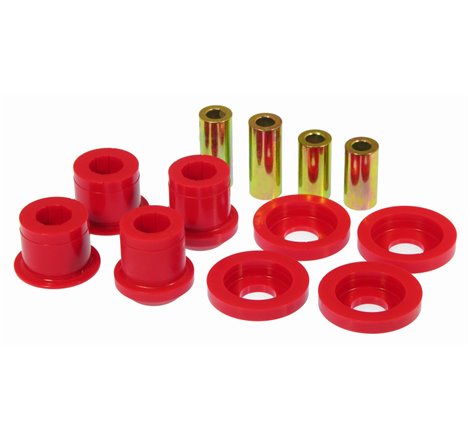 Prothane 05+ Ford Mustang Rear Lower Control Arm Bushings - Red