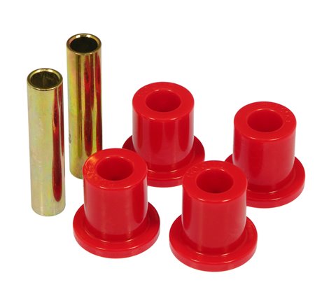 Prothane 80-96 Ford Truck Rear Frame Shackle Bushings - Red