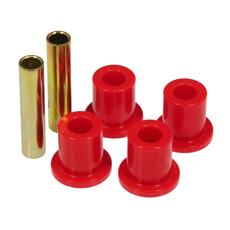 Prothane 80-96 Ford Truck Rear Frame Shackle Bushings - Red