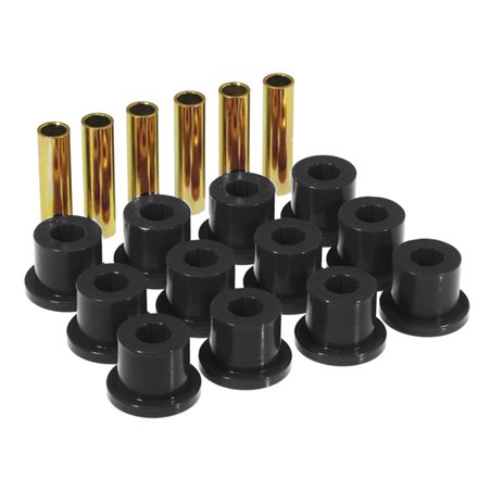 Prothane 67-87 GM Rear Spring & Shackle Bushings (w/ 1.5in Bushings) - Black