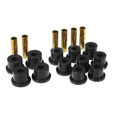 Prothane 73-87 GM Rear Spring & Shackle Bushings (w/ 1.5in Bushings) - Black