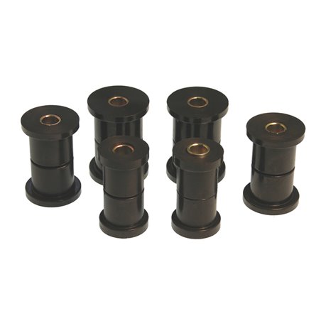 Prothane 81-87 GM Rear Spring & Shackle Bushings (w/ 1 3/8in Bushings) - Black