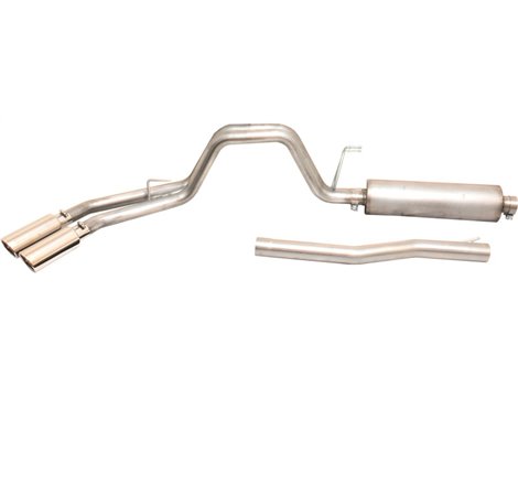 Gibson 2020 Ford F-250 SuperDuty Crew 96in Bed 7.3L Cat-Back Dual Sport Exhaust System - Stainless