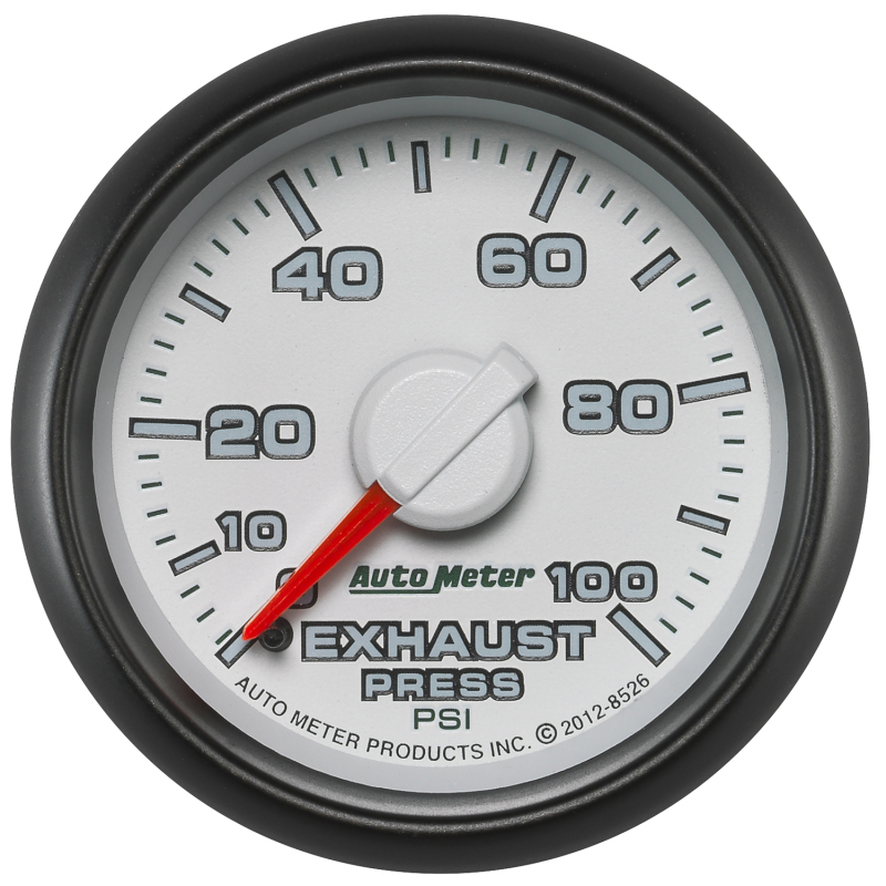 Autometer Factory Match 52.4mm Mechanical 0-100 PSI Exhaust (Drive) Pressure Gauge