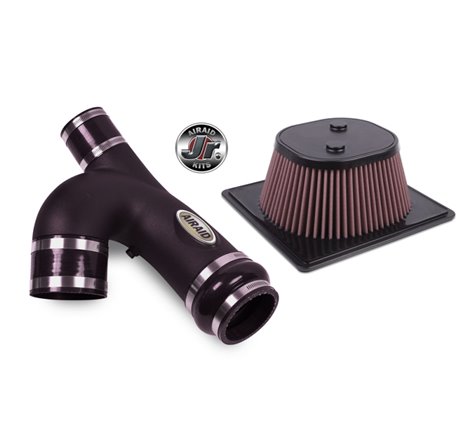 Airaid Jr. Intake Kit, Bifurcated Tube, Oiled / Red Media 11-14 Ford F-150 3.5L Ecoboost